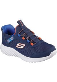skechers - Adidasy Skechers Bounder - Brisk-burs, Dzieci. Kolor: niebieski. Materiał: materiał, tkanina, syntetyk