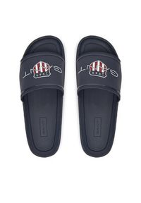 GANT - Gant Klapki 30639894 Granatowy. Kolor: niebieski #6