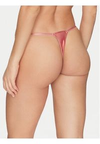 Hunkemöller Stringi 300408 Różowy. Kolor: różowy. Materiał: syntetyk