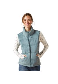 Damska kurtka bez rękawów Ariat UltraPuff. Kolor: niebieski. Materiał: puch. Długość rękawa: bez rękawów #1