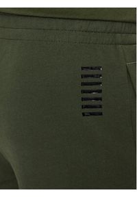 EA7 Emporio Armani Spodnie dresowe 8NPP53 PJ05Z 1845 Khaki Regular Fit. Kolor: brązowy, zielony. Materiał: dresówka, bawełna #5