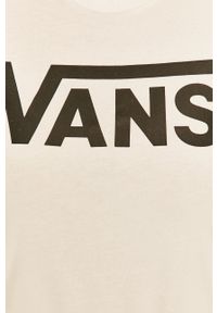 Vans T-shirt funkcyjny VN0A3UP4WHT-White. Okazja: na co dzień. Kolor: biały. Materiał: dzianina. Wzór: nadruk. Styl: casual #4