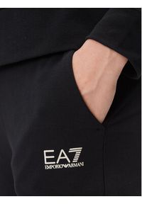 EA7 Emporio Armani Dres 8NTV54 TJCQZ 0200 Czarny Regular Fit. Kolor: czarny. Materiał: bawełna #4