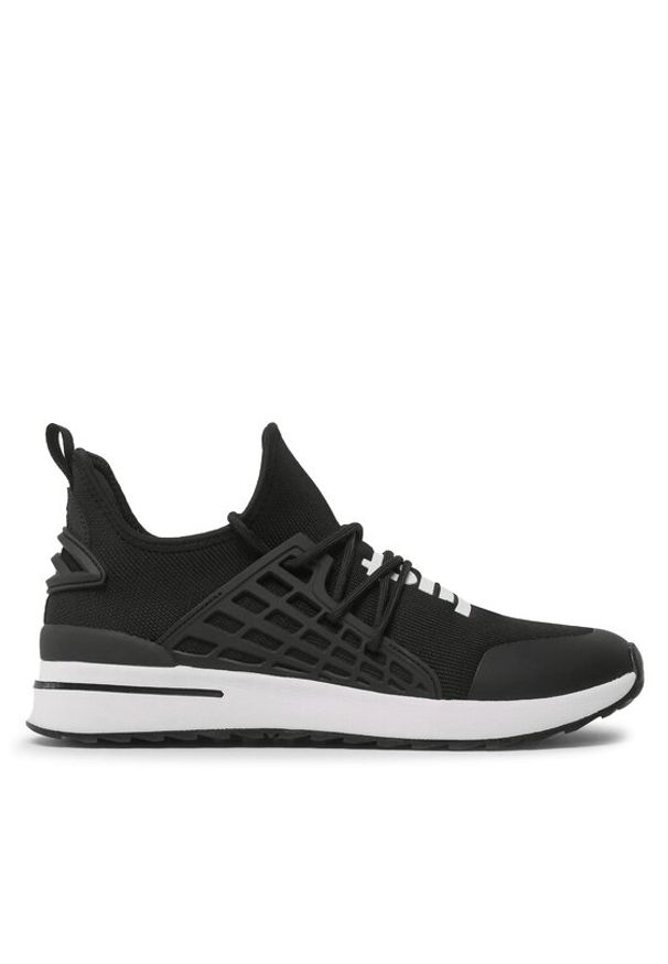 Just Cavalli Sneakersy 74QB3SD4 Czarny. Kolor: czarny. Materiał: materiał