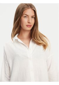 YSABEL MORA Koszula 86148 Biały Relaxed Fit. Kolor: biały. Materiał: bawełna