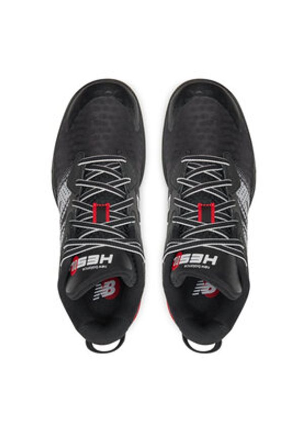 New Balance Buty do koszykówki BBHSLAT2 Czarny. Kolor: czarny. Materiał: skóra. Sport: koszykówka