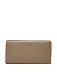 MICHAEL Michael Kors Duży Portfel Damski Bryant 32S5GYTP3L Beżowy. Kolor: beżowy. Materiał: skóra
