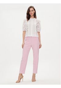 JOOP! Spodnie materiałowe 30041579 Różowy Slim Fit. Kolor: różowy. Materiał: syntetyk #8