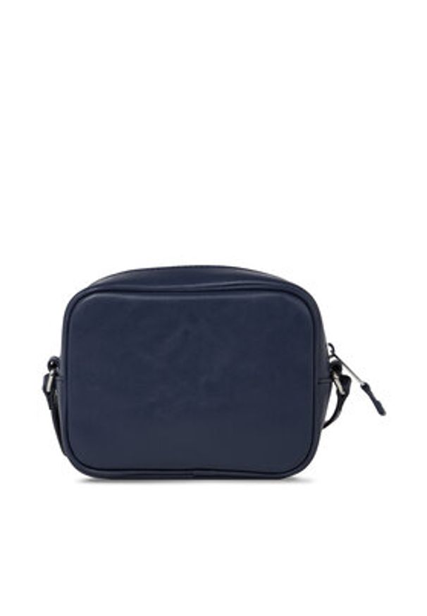 Tommy Jeans Torebka Camera Bag AW0AW15029 Granatowy. Kolor: niebieski. Materiał: skórzane