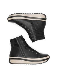 Rieker Revolution Lifestyle Trzewiki W0962-00 Czarny. Kolor: czarny. Materiał: skóra #2