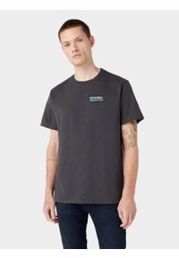 Wrangler - WRANGLER TEE GRAPHIC MĘSKA KOSZULKA T-SHIRT FADED BLACK 112342326 #1