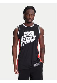 Karl Kani Tank top Signature Colorblock Basketball PD00005368 Czarny Regular Fit. Kolor: czarny. Materiał: syntetyk