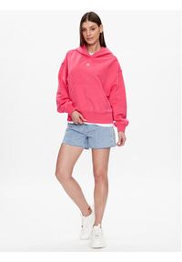 Calvin Klein Jeans Bluza J20J220434 Różowy Regular Fit. Kolor: różowy. Materiał: bawełna