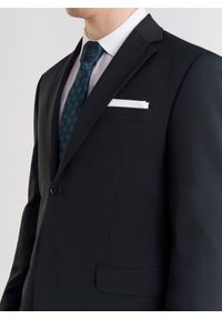 Pako Lorente - PAKO LORENTE – Wełniana zielona marynarka garniturowa. Kolor: zielony. Materiał: wełna. Styl: elegancki #9