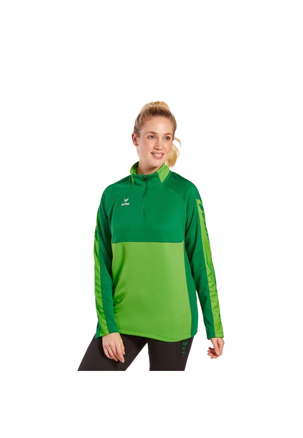 ERIMA - Bluza treningowa Erima Six Wings. Kolor: zielony. Sport: fitness