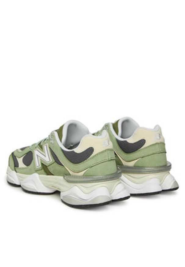 New Balance Sneakersy U9060CTD M Zielony. Kolor: zielony. Materiał: skóra, zamsz