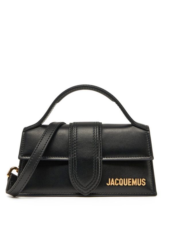 JACQUEMUS Torebka Le Bambino 213BA006-3000 Czarny. Kolor: czarny. Materiał: skórzane