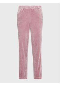 Fila Spodnie dresowe Clamecy FAW0226 Różowy Relaxed Fit. Kolor: różowy. Materiał: dresówka, syntetyk #5