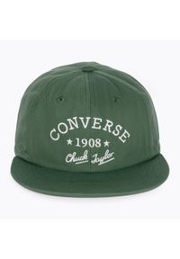 Czapka z daszkiem Converse Graphic 6 Panel Baseball. Kolor: zielony