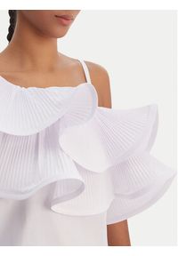 Fracomina Bluzka FR26ST2004W697F9 Biały Regular Fit. Kolor: biały. Materiał: syntetyk #2