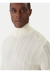 JOOP! Golf Danilor 30047372 Beżowy Modern Fit. Typ kołnierza: golf. Kolor: beżowy. Materiał: syntetyk #2