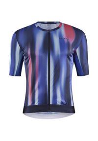 Koszulka Craft ADV Aero. Kolor: niebieski, wielokolorowy. Sport: outdoor, kolarstwo #1