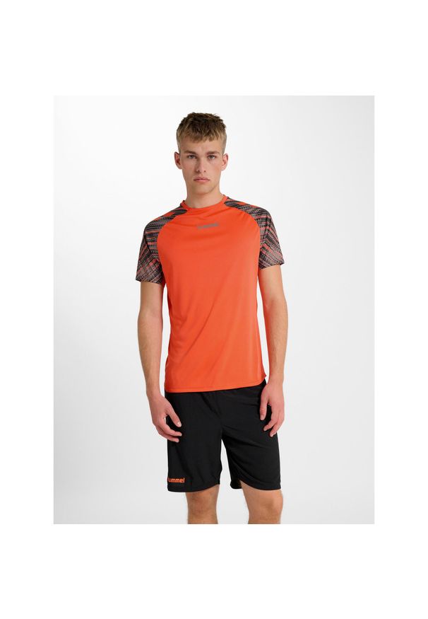 Koszulka treningowa Hummel Blaze Pro. Kolor: pomarańczowy. Sport: piłka nożna