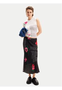 Desigual T-Shirt Mirna 24SWTK10 Biały Slim Fit. Kolor: biały. Materiał: syntetyk #2