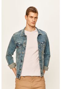 Jack & Jones - Kurtka jeansowa. Typ kołnierza: bez kaptura. Kolor: niebieski. Materiał: jeans #1