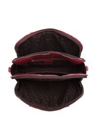 Wittchen - Damska torba na laptopa 13" ze skóry croco bordowa. Kolor: czerwony. Materiał: skóra. Styl: klasyczny, casual, elegancki, glamour #5