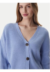 Vero Moda Kardigan Lea 10249632 Błękitny Regular Fit. Kolor: niebieski. Materiał: syntetyk #5