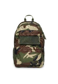 Plecak Eastpak Double Office. Kolor: zielony, brązowy, wielokolorowy. Styl: casual #1