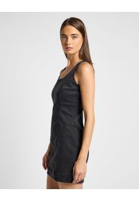 Lee - LEE DAMSKA SUKIENKA JEANSOWE FOREVERFIT DRESS BLACK AVEY 112355124. Materiał: jeans #3