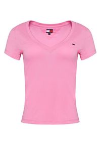 Tommy Jeans Komplet t-shirtów DW0DW23160 Kolorowy Slim Fit. Materiał: bawełna. Wzór: kolorowy #9