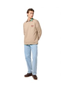 Wrangler - MESKA BLUZA WRANGLER SMALL LOGO CREW TIMBERWOLF 112364092 #3