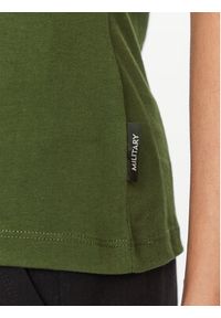 Aeronautica Militare T-Shirt 232TS2178DJ496 Zielony Regular Fit. Kolor: zielony. Materiał: bawełna