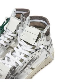 OFF-WHITE - Off-White Sneakersy OWIA112F23LEA0047272 Srebrny. Kolor: srebrny. Materiał: skóra #3