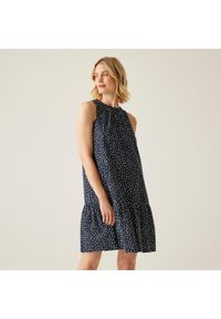 Regatta - Sukienka do chodzenia damska Trisa. Kolor: niebieski. Materiał: bawełna. Sport: turystyka piesza #1