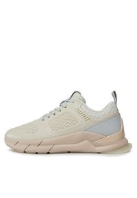 Calvin Klein Sneakersy Lace Up Runner - Caged HW0HW01996 Écru #6