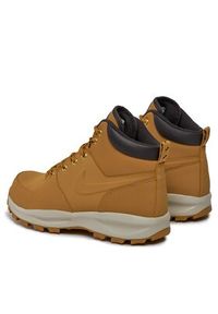 Nike Sneakersy Manoa 454350 700 Brązowy. Kolor: brązowy. Materiał: nubuk, skóra