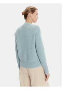 Weekend Max Mara Sweter Visista 2525366122 Błękitny Regular Fit. Kolor: niebieski. Materiał: wełna #3