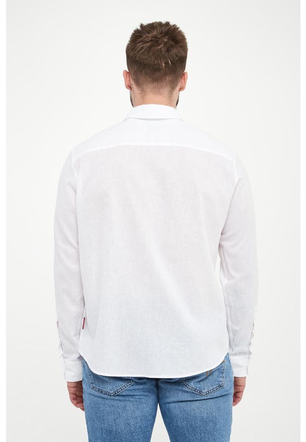 JOOP! Jeans - Koszula męska lniana Hali26-W JOOP! JEANS. Materiał: len