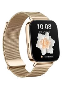 HUAWEI - Huawei Watch Fit 3 Elegant Złoty. Rodzaj zegarka: smartwatch. Kolor: złoty. Styl: wakacyjny, sportowy, elegancki #5
