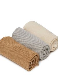 Nine West Skarpety długie BR_NW_01_Z_SS25 (3 PACK) Kolorowy. Materiał: wiskoza. Wzór: kolorowy #3