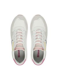 Blauer Sneakersy S5MELROSE02 Biały. Kolor: biały. Materiał: materiał #3