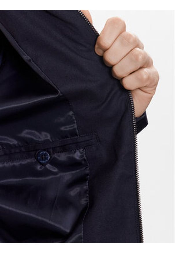 Jack & Jones Kurtka przejściowa Sean 12230613 Granatowy Regular Fit. Kolor: niebieski. Materiał: bawełna