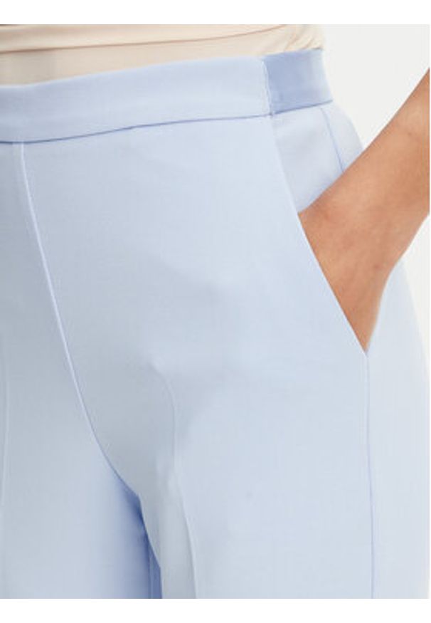 Imperial Spodnie palazzo P3E9JAW Błękitny Wide Leg. Kolor: niebieski. Materiał: syntetyk
