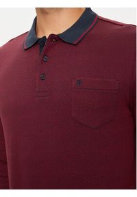 Pierre Cardin Polo C5 30534.3048 Bordowy Regular Fit. Typ kołnierza: polo. Kolor: czerwony. Materiał: bawełna #2