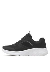 skechers - Skechers Sneakersy New Century 232594/BKW Czarny. Kolor: czarny. Materiał: materiał #5