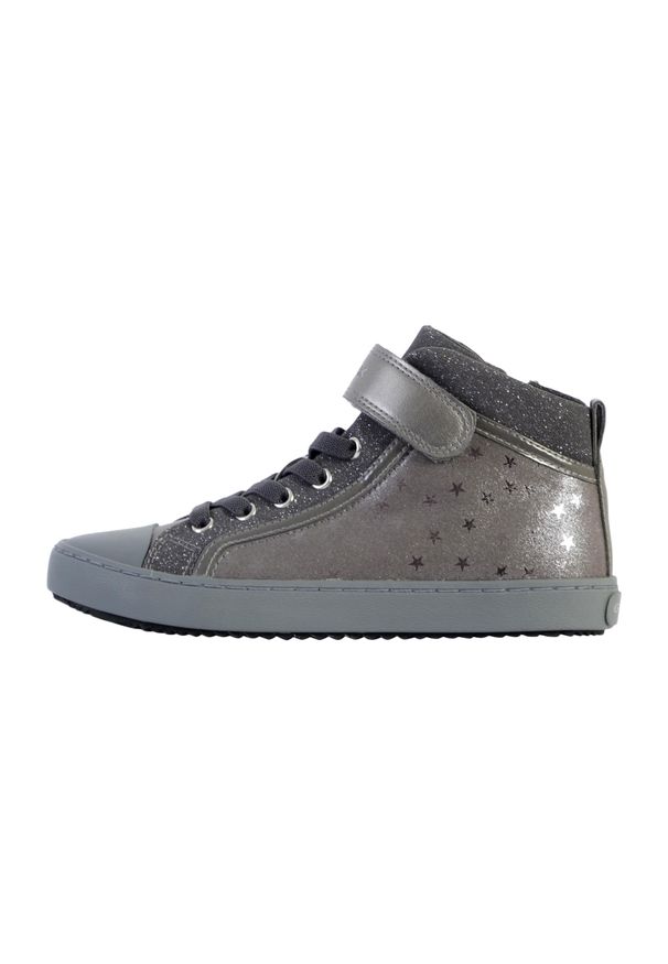 Geox - Buty GEOX J KALISPERA GIRL I Srebrny. Kolor: szary. Sport: turystyka piesza